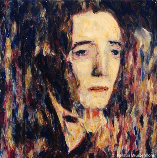 Face the Facts, 2012, Mischtechnik auf Leinwand, 30 x 30 cm