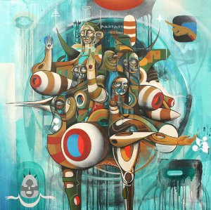 doze-green-ancestros-totemic-series-cuba-2008