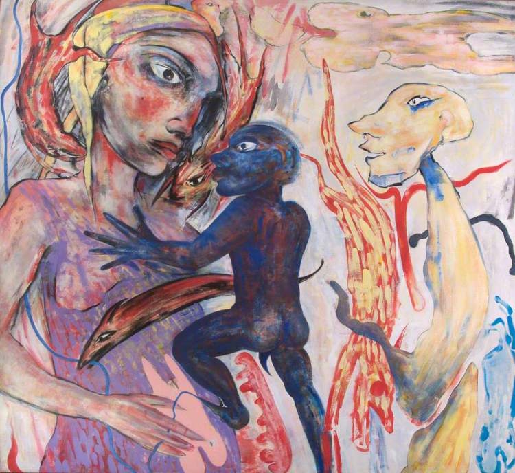 Faulkner, Amanda, b.1953; Flora and Bees