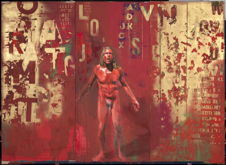 juliovaquero-2015-ST-oleo-y-tempera-sobre-papel-encolado