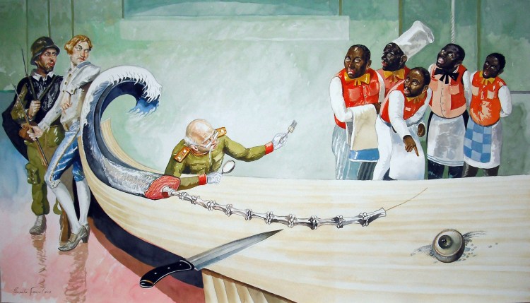 Robo en la mesa del general. 67x117cm.  (2).jpg